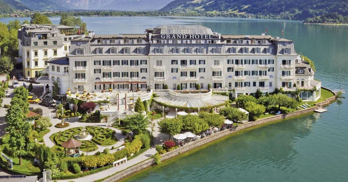 Een foto van een overzicht van Grand Hotel Zell am See