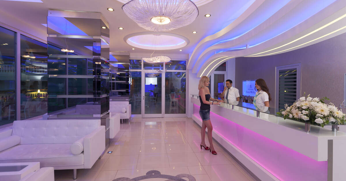 Ein Foto von den Einrichtungen im Sunny Hill Alya Hotel