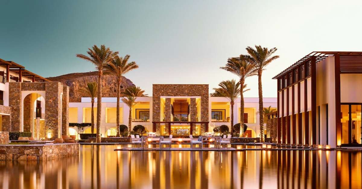Een foto van het zwembad bij Amirandes Grecotel Boutique Resort