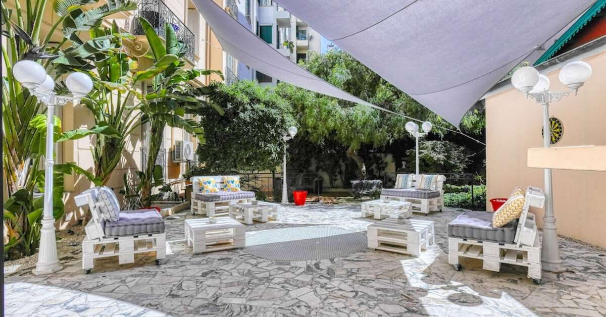 Een foto van de faciliteiten bij Nice Excelsior Hotel