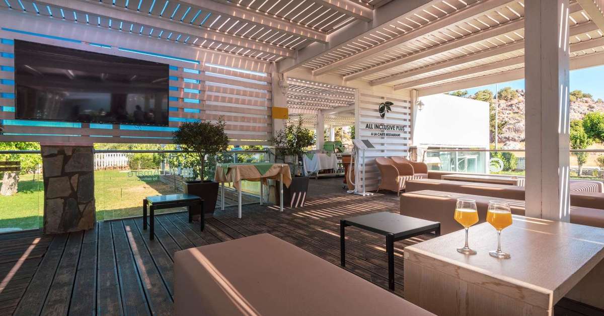 Een foto van de faciliteiten bij Delfinia Resort