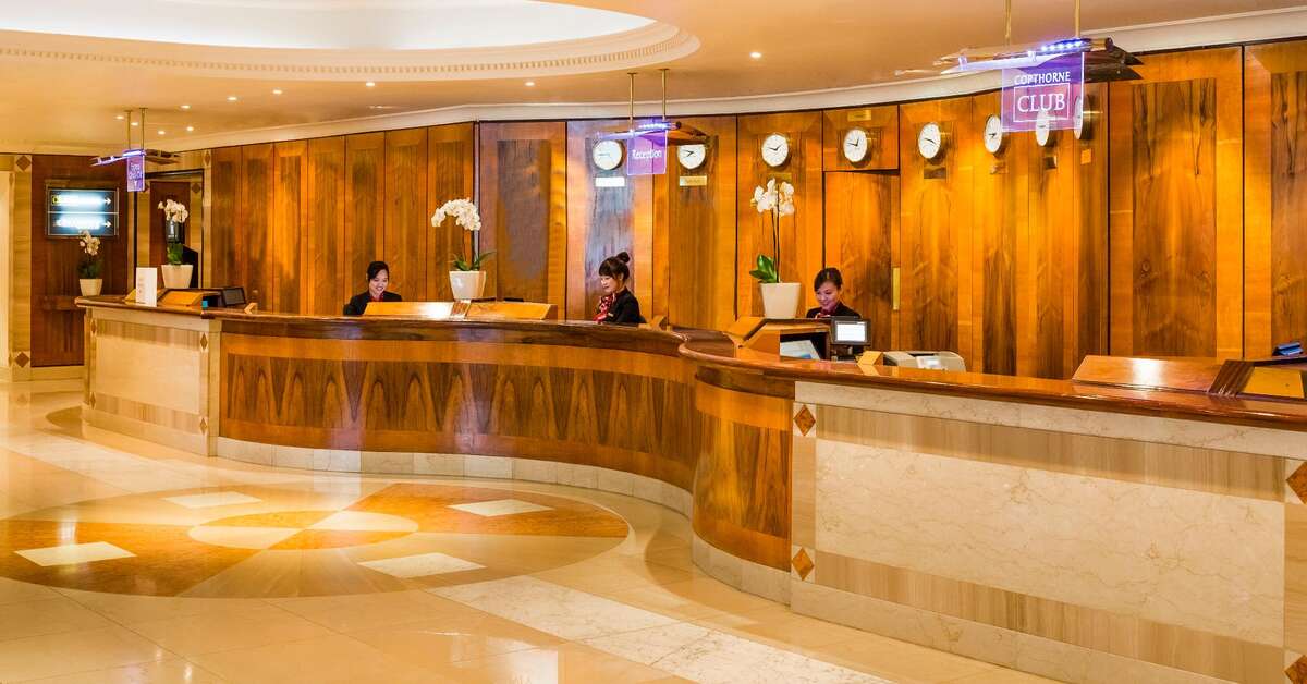 Een foto van het interieur van Copthorne Tara Hotel London Kensington
