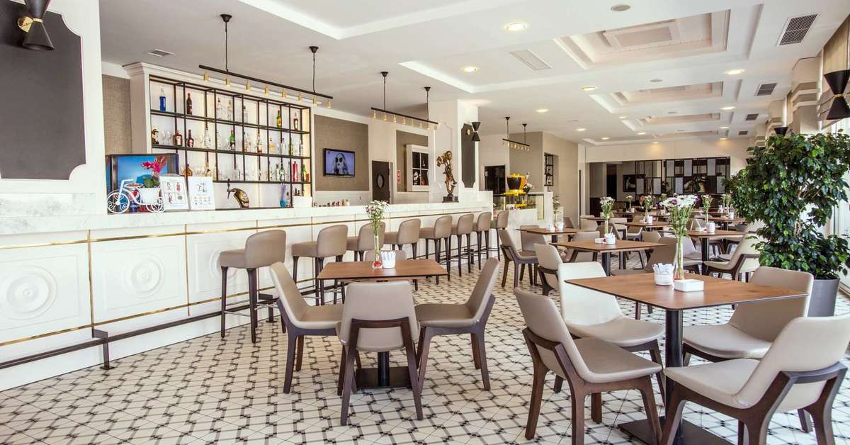 Een foto van de faciliteiten bij Fame Residence Kemer & Spa