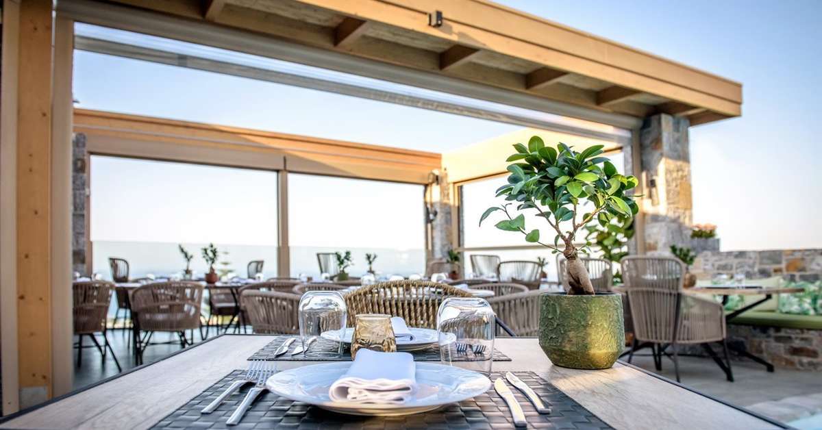 Een foto van de faciliteiten bij Creta Blue Boutique Hotel & Suites