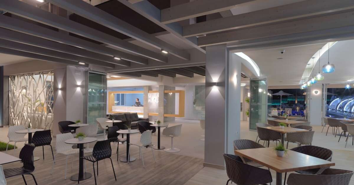 Een foto van de faciliteiten bij Melrose Hotel