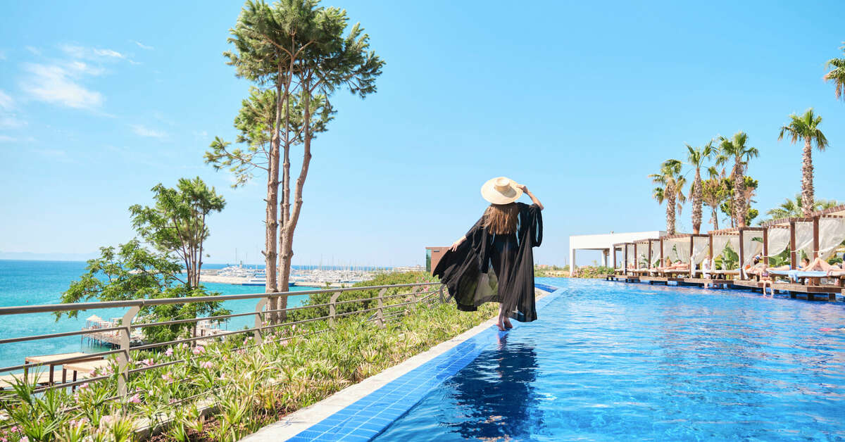 Een foto van het zwembad bij Laur Hotels Experience & Elegance