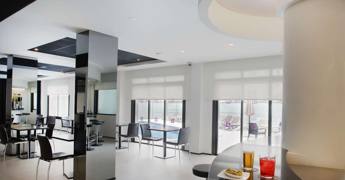 Een foto van de faciliteiten bij Hotel Brasil