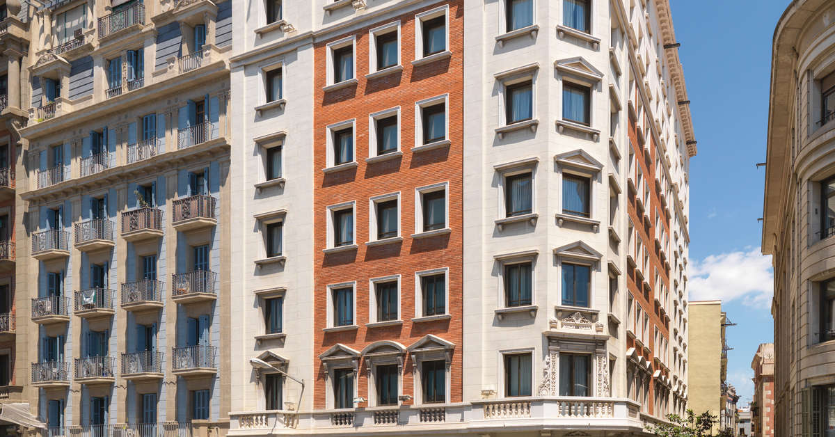 Ein Foto von der Außenansicht des H10 Montcada Boutique Hotel