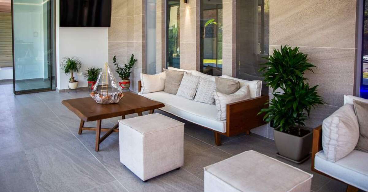 Een foto van het interieur van Sunset Boutique Hotel & Spa
