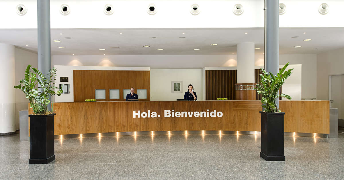 Een foto van het interieur van NH Heidelberg