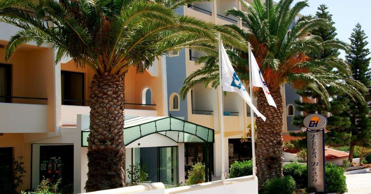 Een foto van de buitenkant van Electra Beach Hotel
