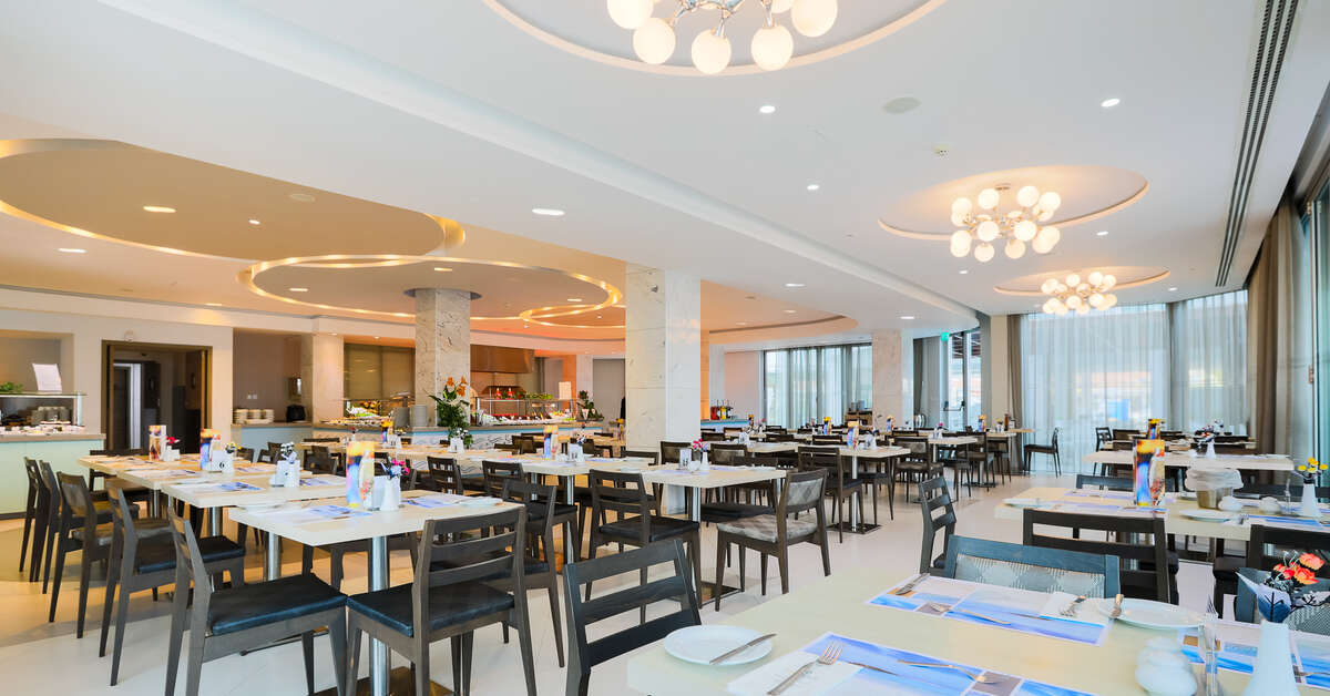 Een foto van de faciliteiten bij Vassos Nissi Plage Hotel