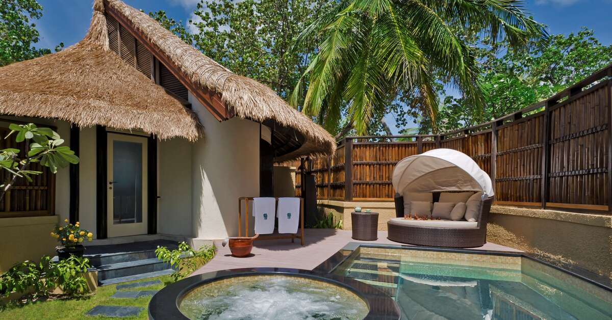 Ein Foto Banyan Tree Vabbinfaru