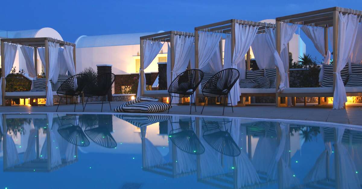 Een foto van het zwembad bij Astro Palace Hotel & Suites