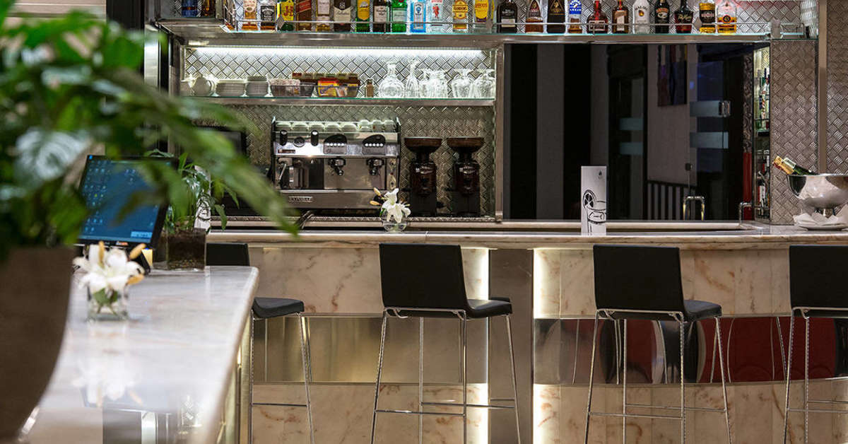 Een foto van de faciliteiten bij Salles Hotel Malaga Centro