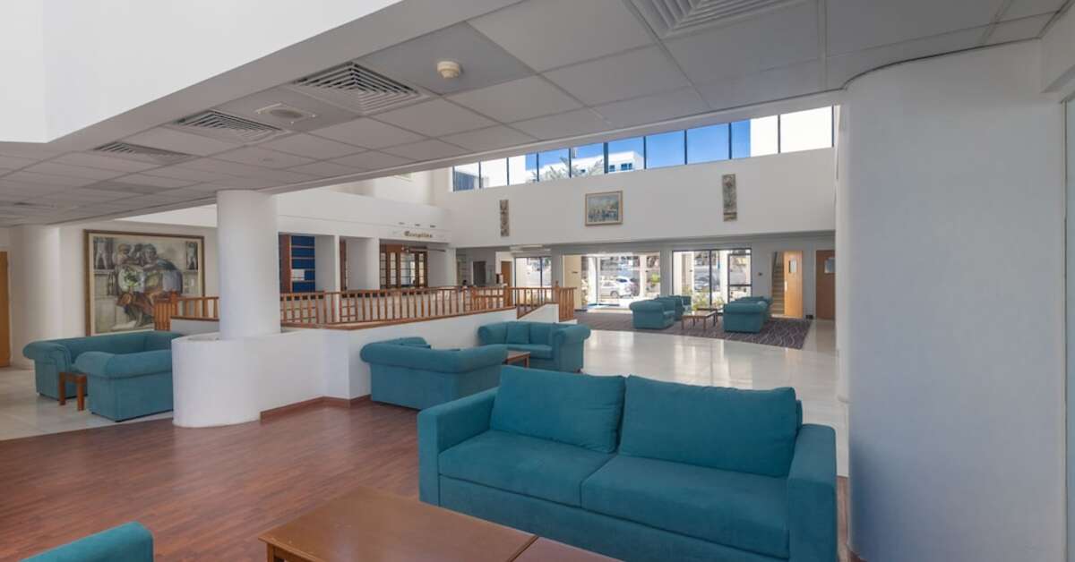 Ein Foto vom Innenbereich im Iliada Beach Hotel