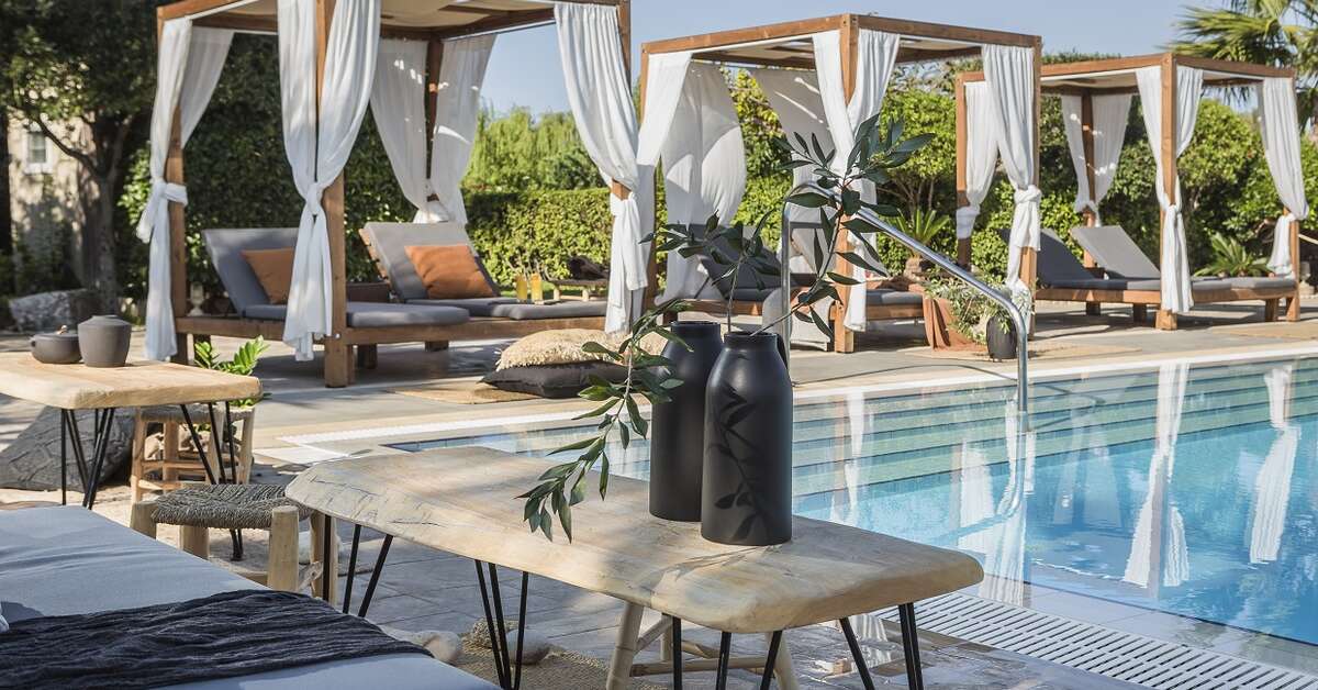 Een foto van het zwembad bij Avithos Resort