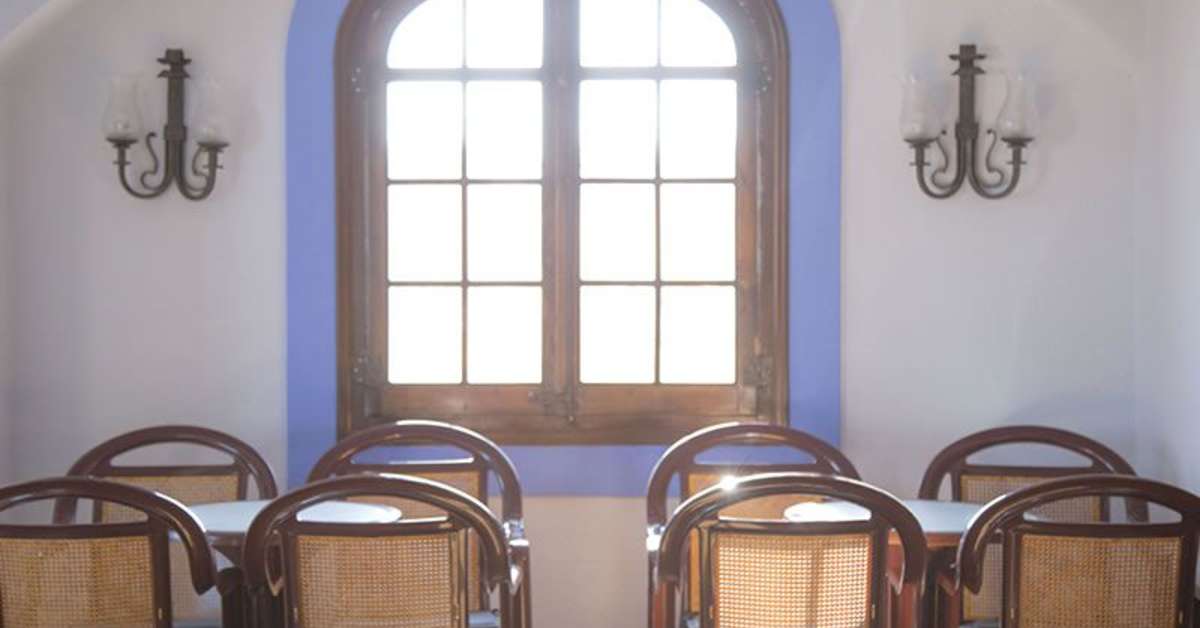 Een foto van het interieur van Hotel Lloret Santa Rosa