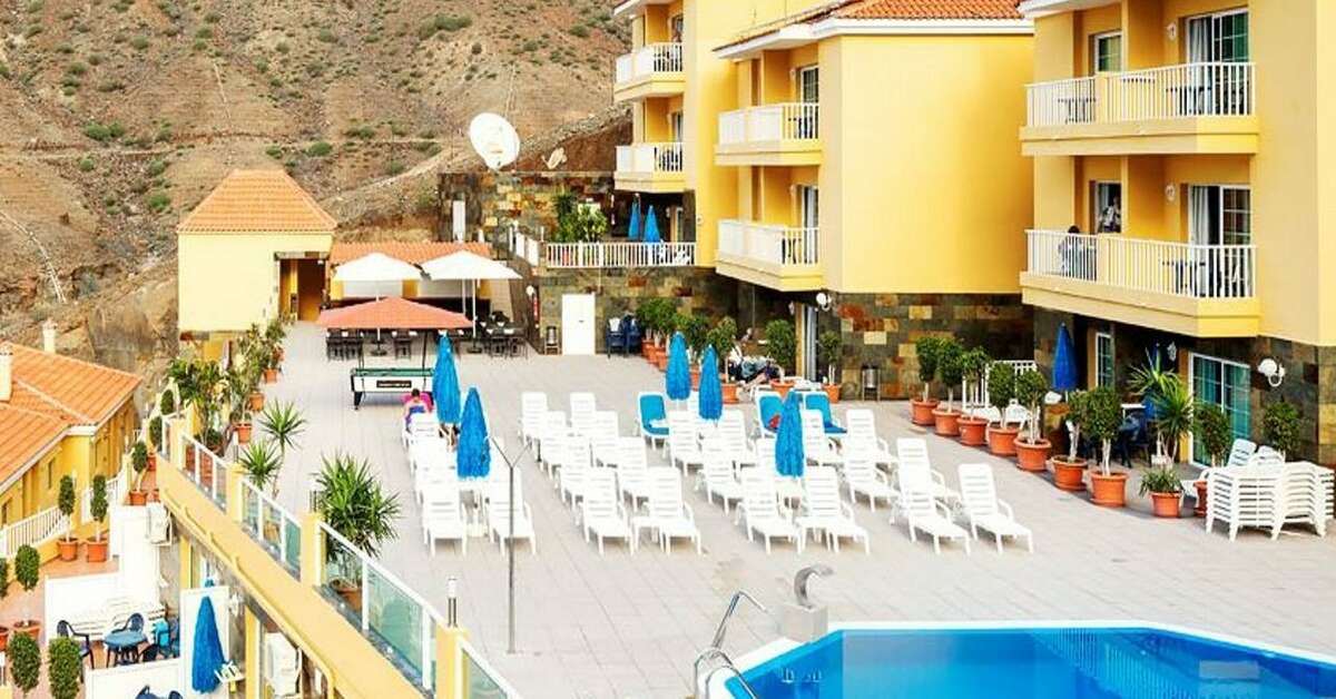 Een foto van het zwembad bij Villa del Mar