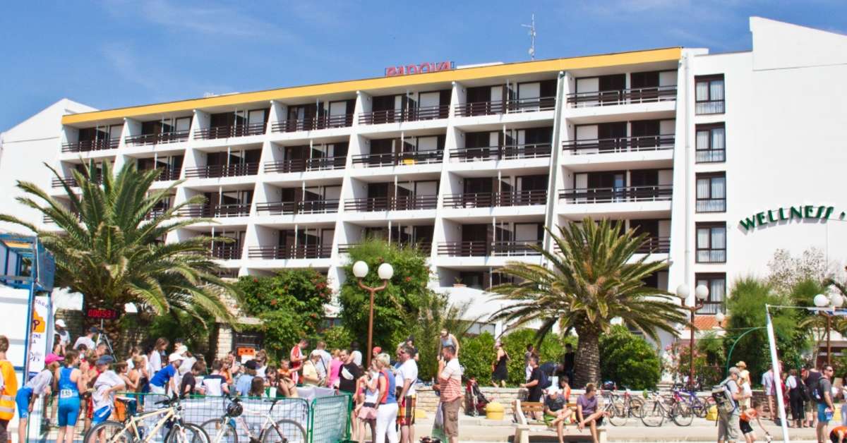 Een foto van de buitenkant van Valamar Padova Hotel