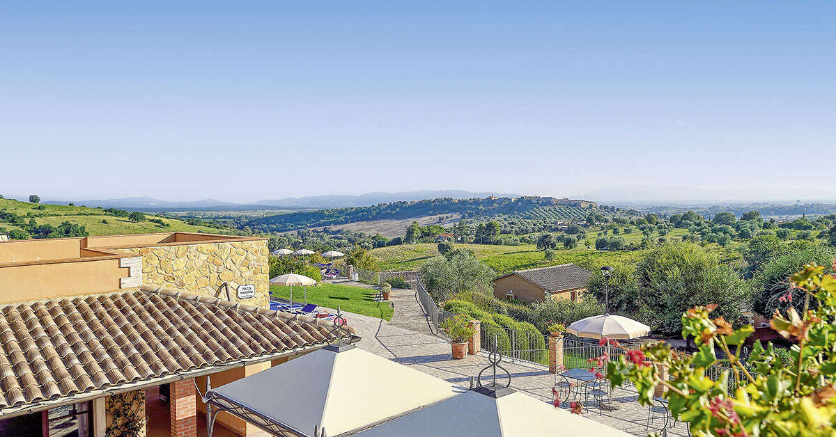 Een foto van het terras bij Smy Borgo Magliano