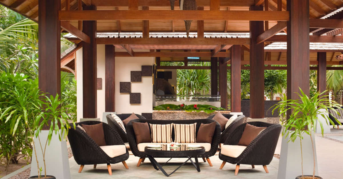 Een foto van het interieur van Hilton Seychelles Labriz Resort & Spa