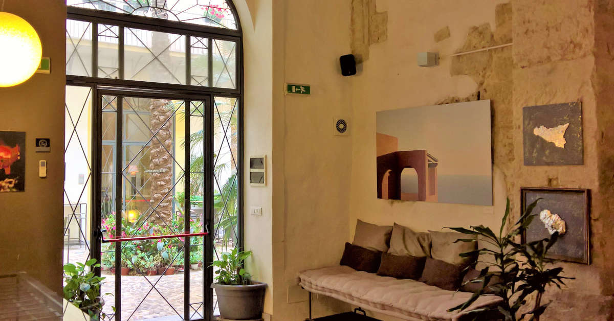 Een foto van het interieur van Quintocanto Hotel & Spa