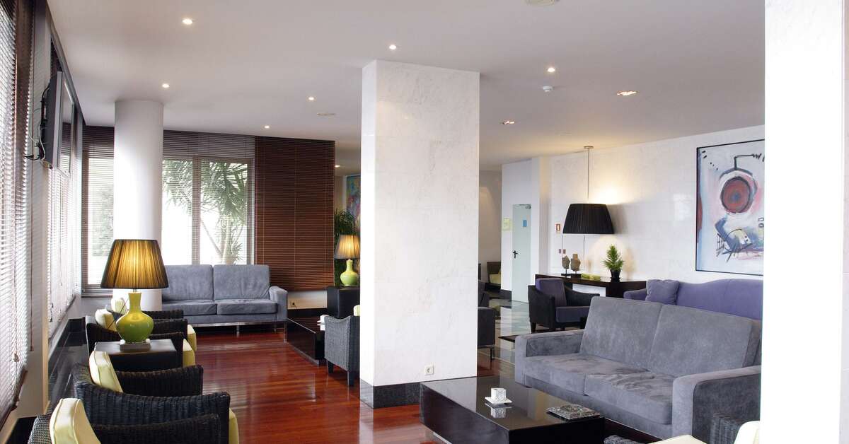 Een foto van het interieur van Madeira Regency Cliff Hotel