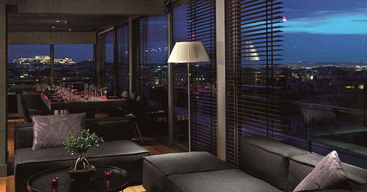 Een foto van de faciliteiten bij Radisson Blu Park Hotel Athene