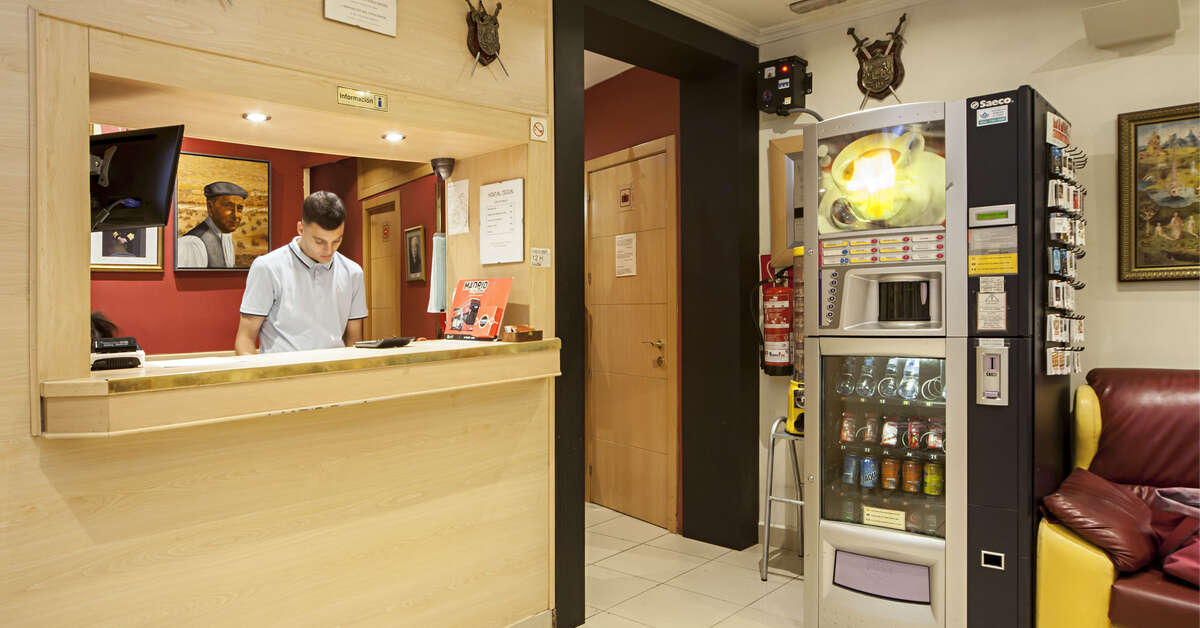 Een foto van het interieur van Inter Plaza Mayor