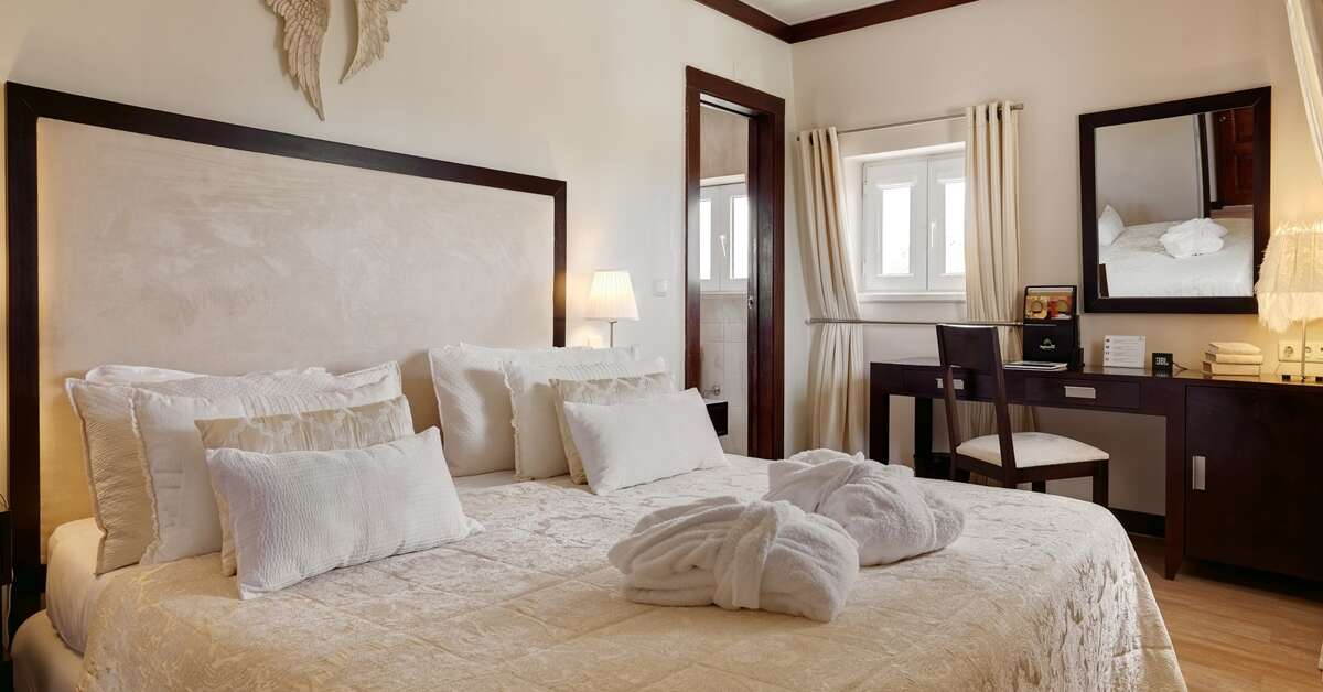 Een foto van het interieur van Hotel Inglaterra