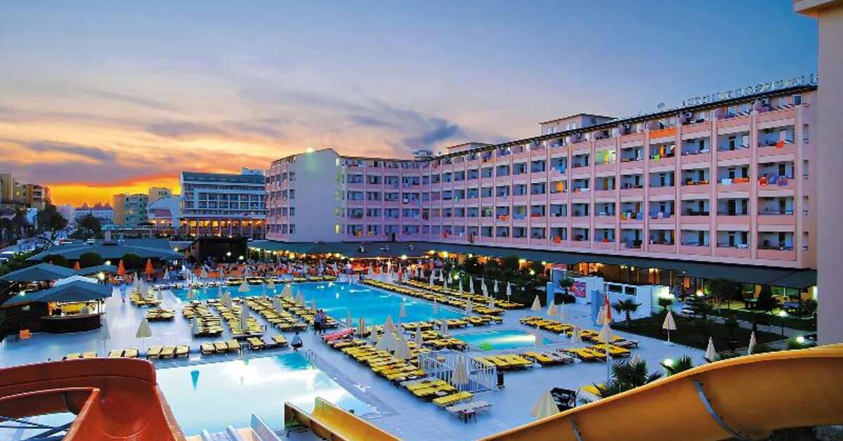 Een foto van het zwembad bij Xeno Eftalia Resort