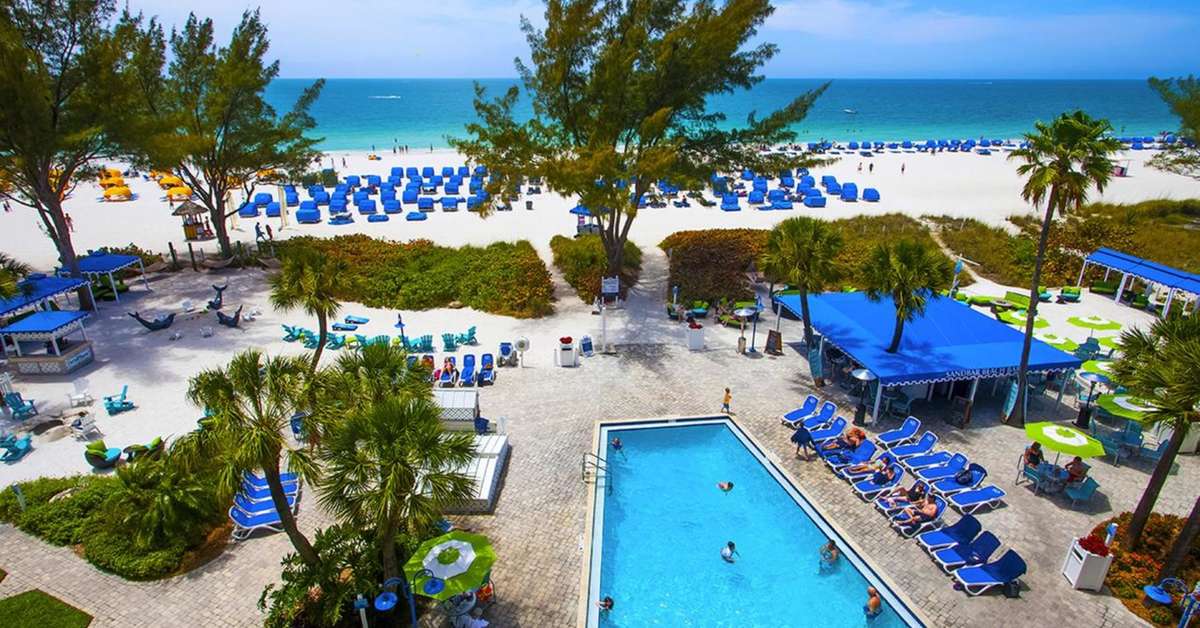 Een foto van een overzicht van RumFish Beach Resort by TradeWinds
