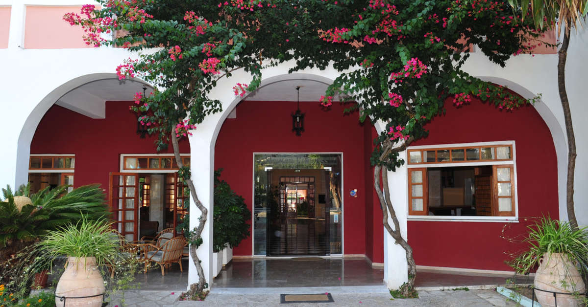 Een foto van de buitenkant van Ionian Princess Club Hotel