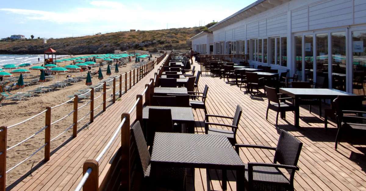 Een foto van de faciliteiten bij Valtur Baia del Gusmay Beach Resort