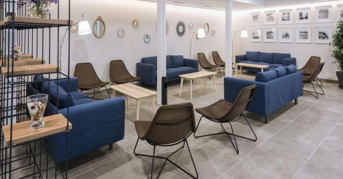 Een foto van het interieur van Hotel GHT Sa Riera