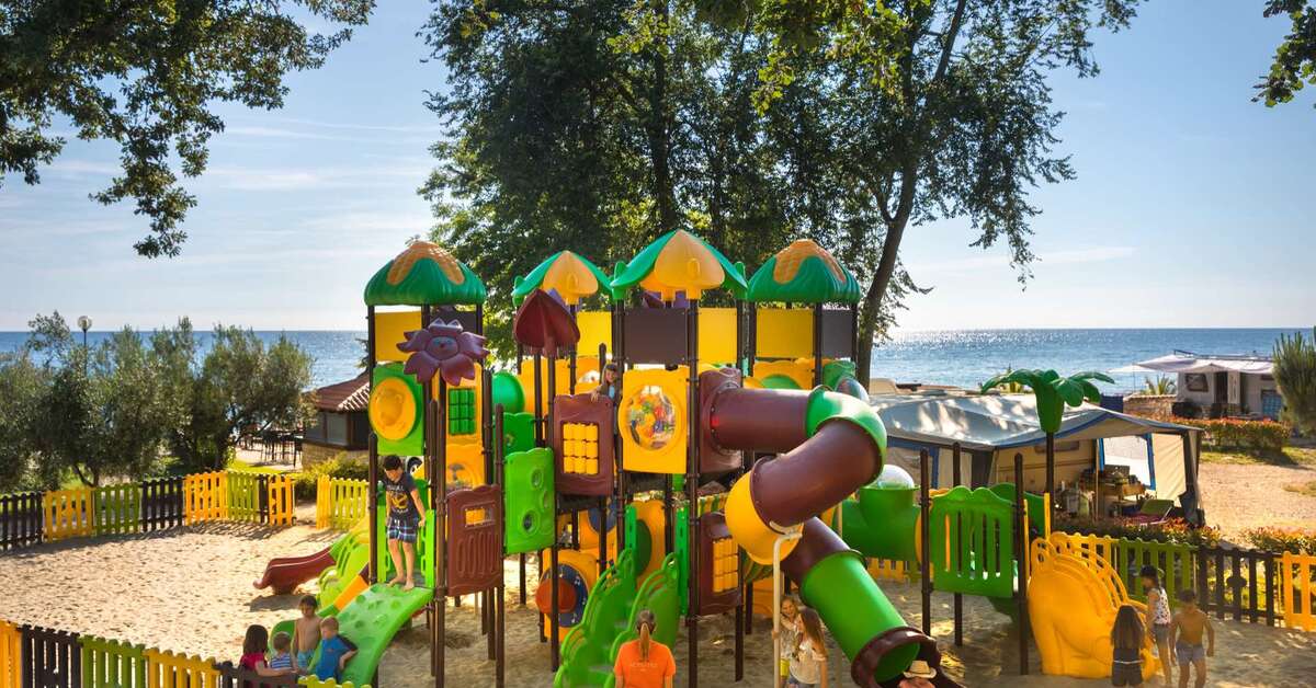 Een foto van de faciliteiten bij Aminess Planet Camping Holidays Homes & Resort Maravea