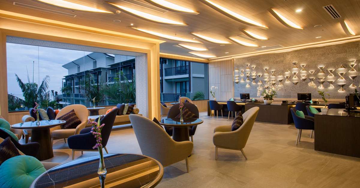 Ein Foto vom Innenbereich im Le Meridien Khao Lak Resort & Spa