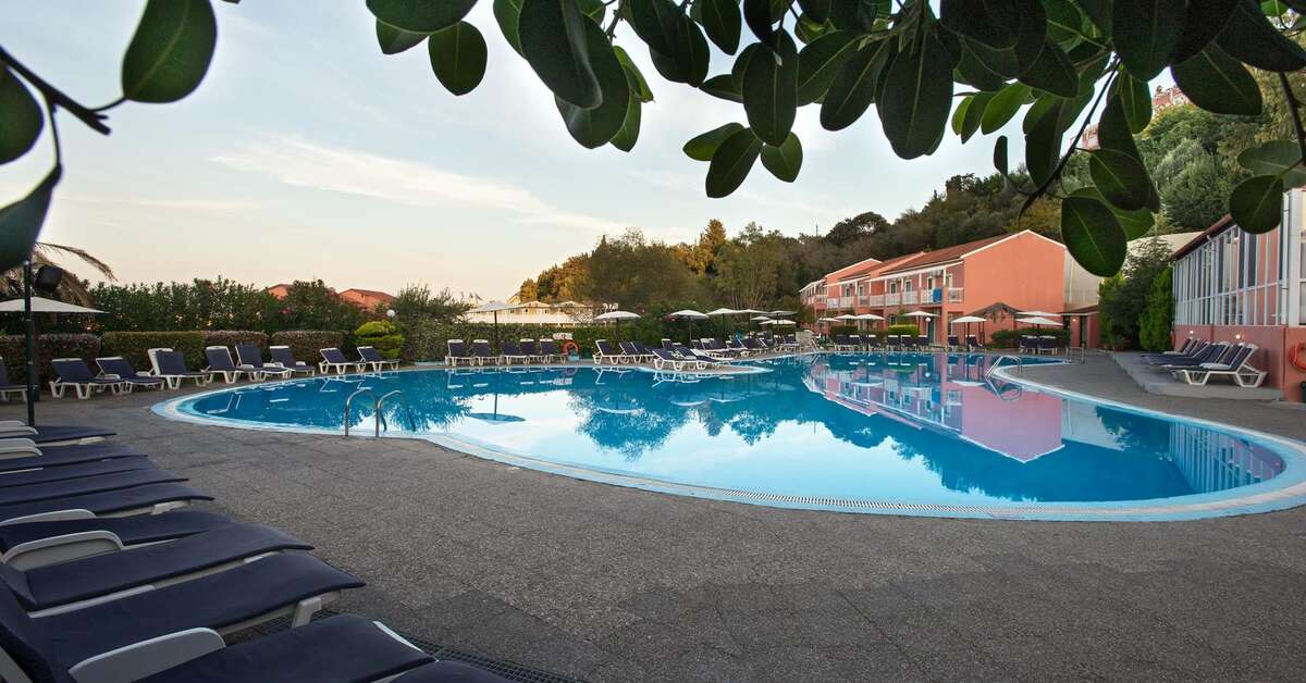 Een foto van het zwembad bij Panorama Sidari Hotel
