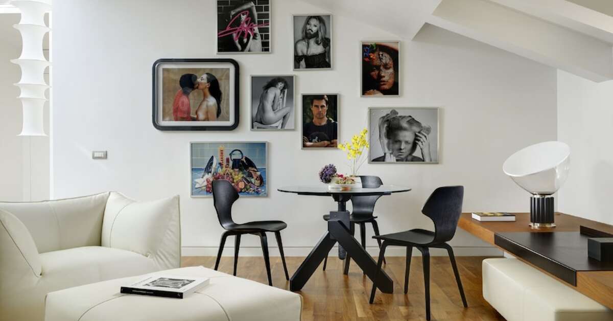 Een foto van het interieur van Palazzo Montemartini