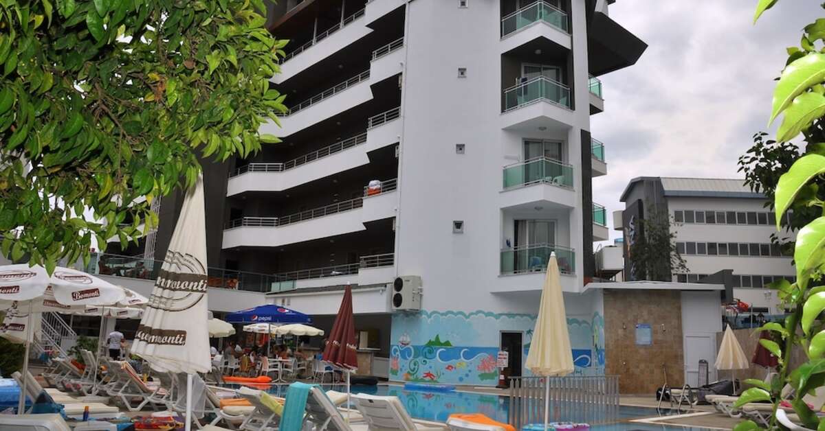 Een foto van het zwembad bij Acar Hotel