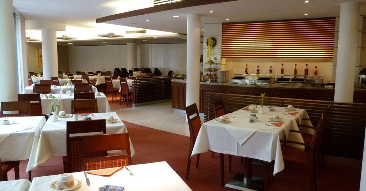 Een foto van de faciliteiten bij Flandrischer Hof Hotel