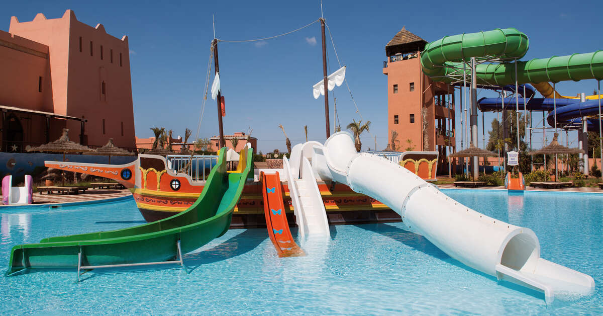 Een foto van het zwembad bij Pickalbatros Aqua Fun Club Marrakech