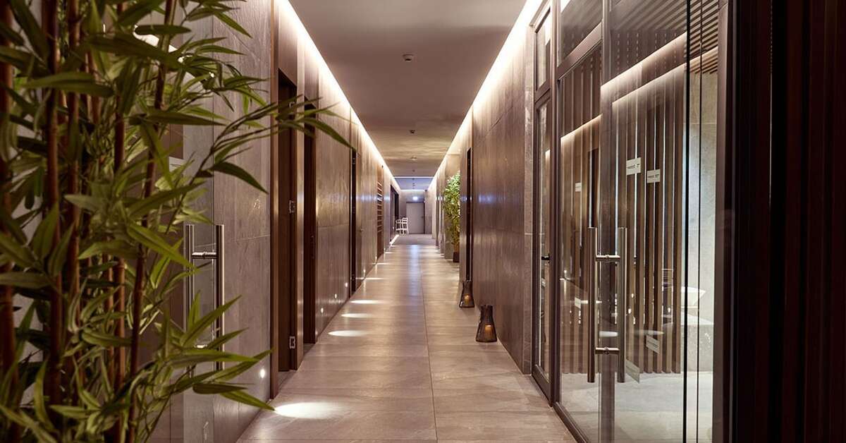 Een foto van het interieur van Gennadi Grand Resort