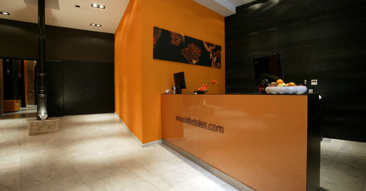 Een foto van het interieur van Petit Palace Plaza Malaga Hotel