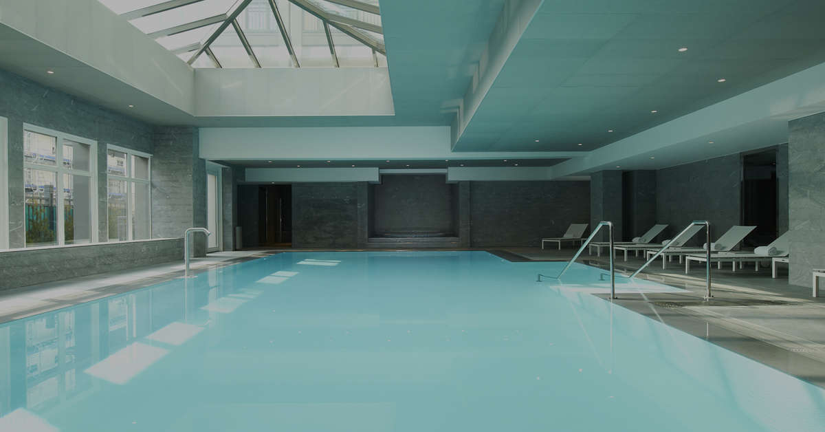 Een foto van het zwembad bij Relais Spa Val d'Europe