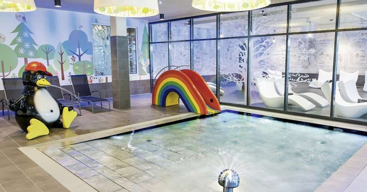 Een foto van het zwembad bij A-ja Bad Saarow Resort