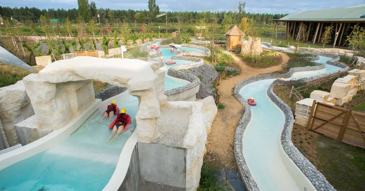Een foto van het zwembad bij Center Parcs Domaine Le Bois aux Daimes
