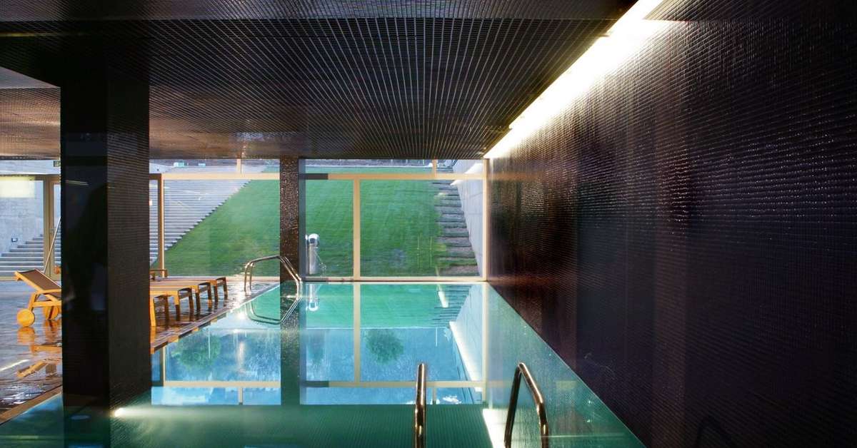 Een foto van het zwembad bij Quinta Das Lagrimas