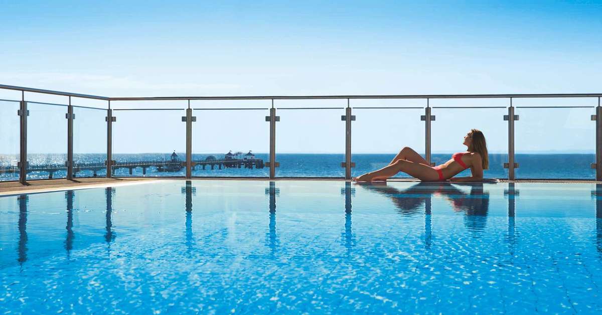 Een foto van het zwembad bij A-ja Grömitz Resort